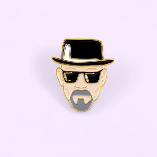 Leon Enamel pin