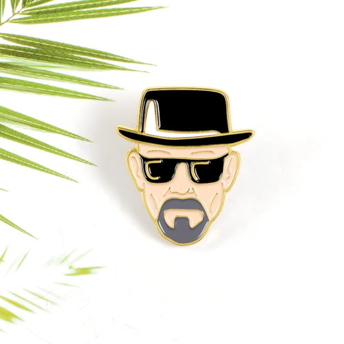 Leon Enamel pin