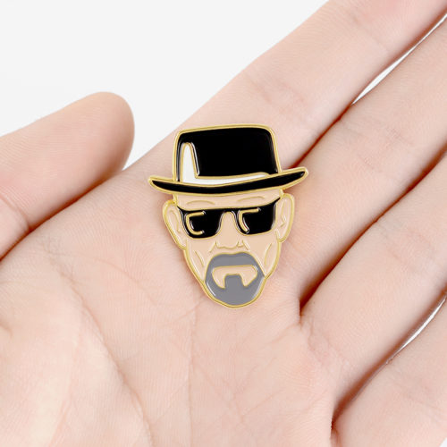 Leon Enamel pin