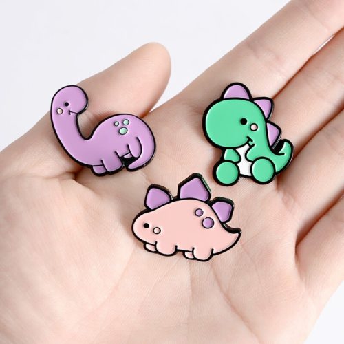 Kawaii Dinosaurs Enamel Pins