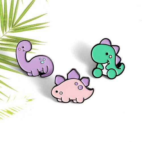 Kawaii Dinosaurs Enamel Pins